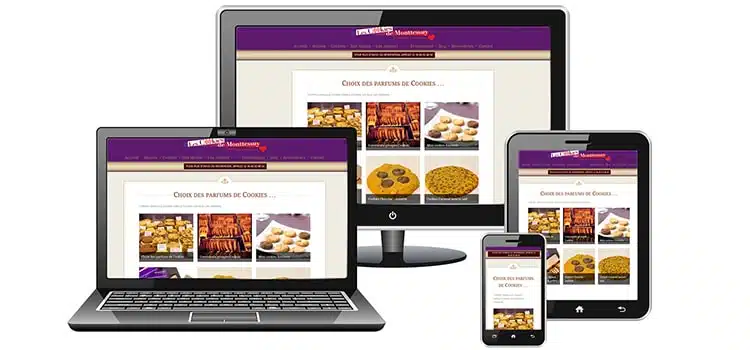Réalisation de site Internet : Les Cookies de Monttessuy