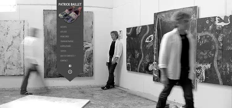 Création d’un site Internet pour le Champagne Demière Refonte du site Internet d’un artiste peintre plasticien
