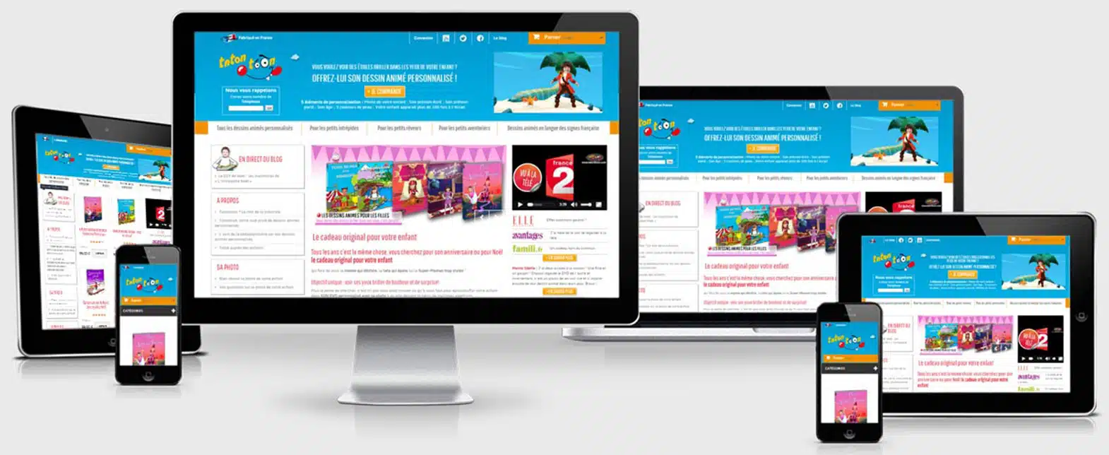 Boutique en ligne hautement performante conçue par Success3.fr, expert e-commerce à Reims