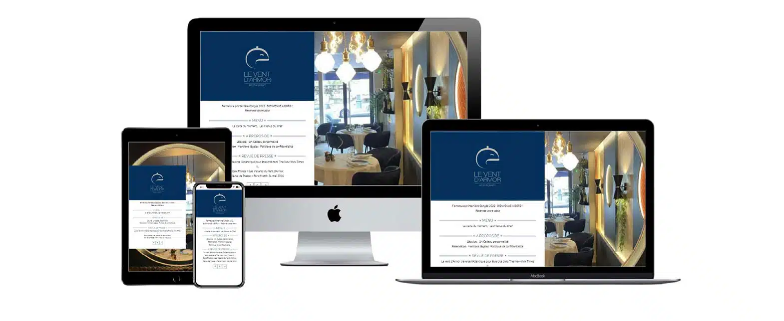 Création de site web responsive réalisée par Success3.fr, agence digitale à Reims